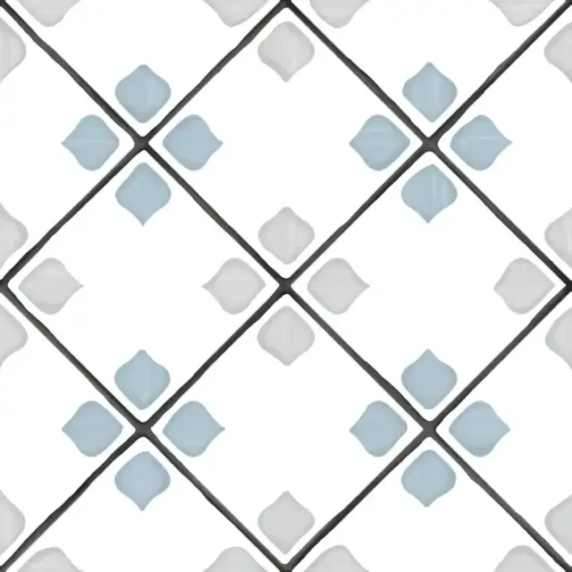 HARMONY TANGER SILVER RHOMB 12.3х12.3 Q-39