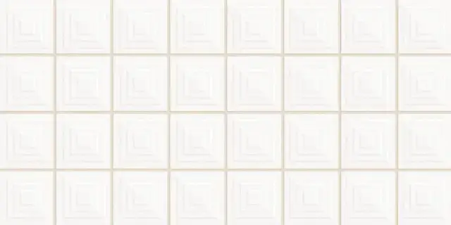 HARMONY PIQUE MOSAIC WHITE 20х40 Q-41