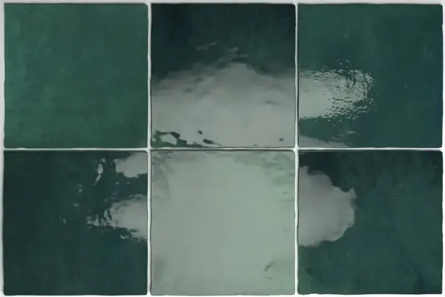 EQUIPE ARTISAN MOSS GREEN 13.2x13.2 EQ-3