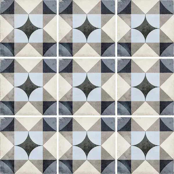 EQUIPE ART NOUVEAU PALAIS BLUE 20х20 EQ-5