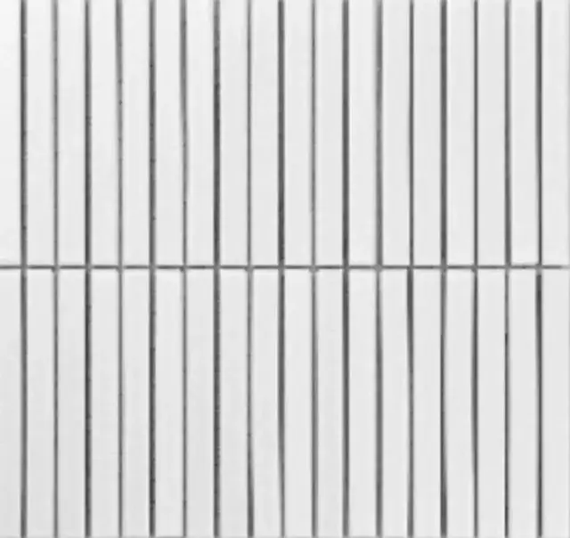 Mosaic 1.5х14.5 Y15F801 Белый  матовый 29.4х31.3