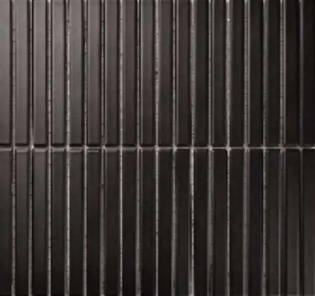 Mosaic 1.5х14.5 Y15F808 Черный матовый 29.4х31.3