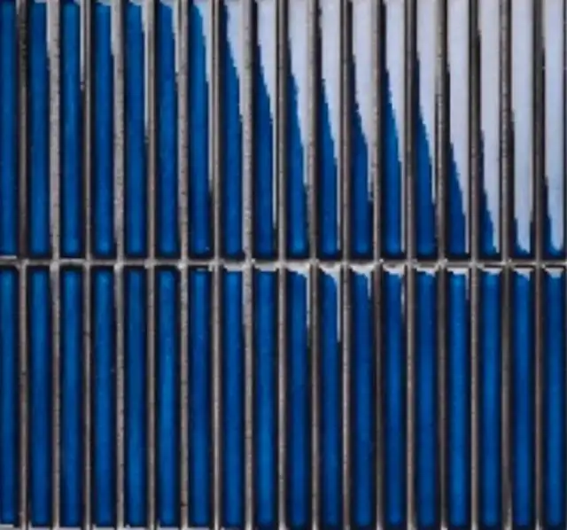 Mosaic 1.5х14.5 Y15FW05 Синий глянцевый 29.4х31.3