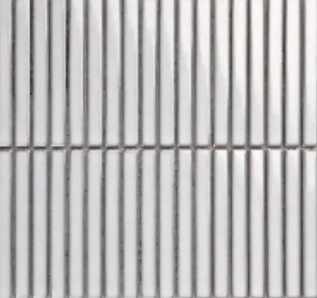 Mosaic 1.5х14.5 Y15FW10 Светло серый глянцевый 29.4х31.3