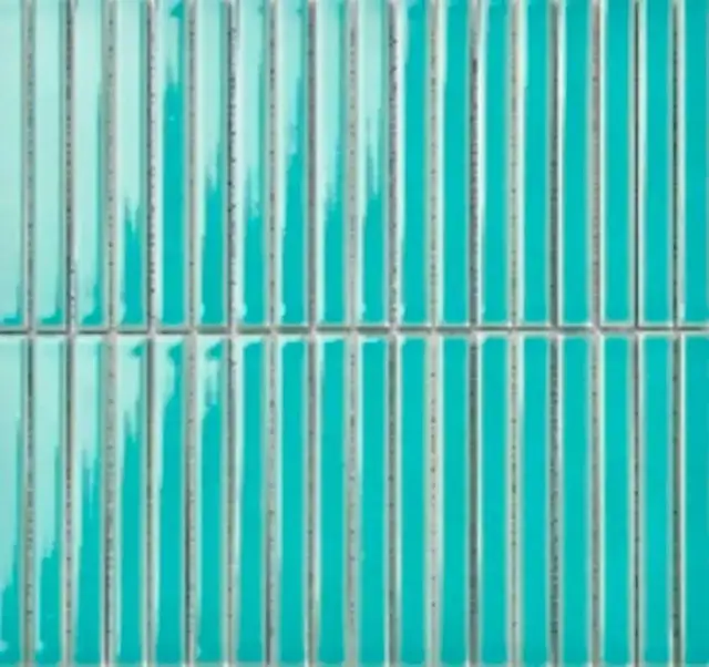 Mosaic 1.5х14.5 Y15FW30 голубой глянцевый 29.4х31.3