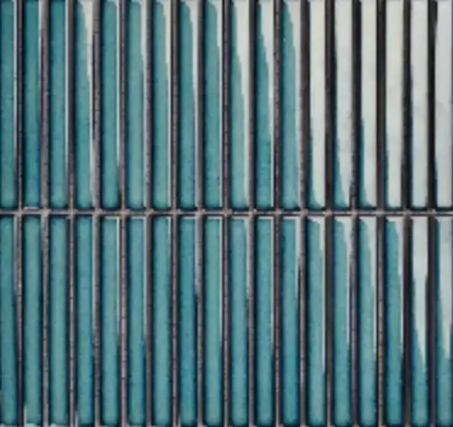 Mosaic 1.5х14.5 Y15FW26 Голубой глянцевый 29.4х31.3