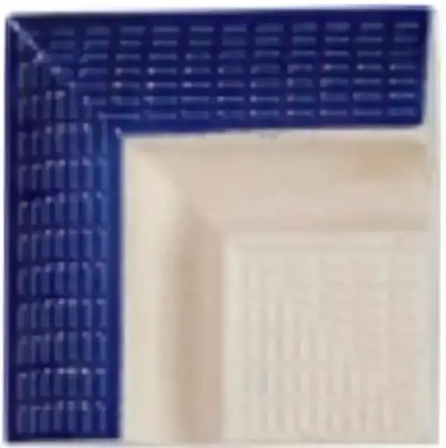 Угловой элемент Y15 бежевый-синий ZZ 11.5х11.5