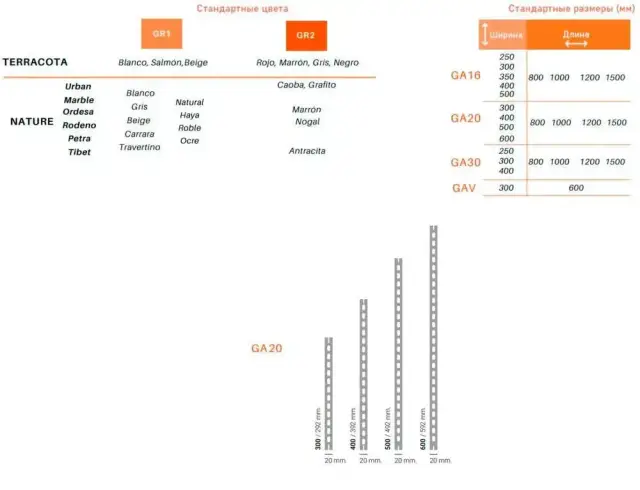 GA16 Urban Gris Vero ZZ 30x100