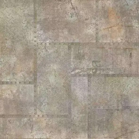 Ferrum Деко коричневый глазурованный матовый XX 60х60