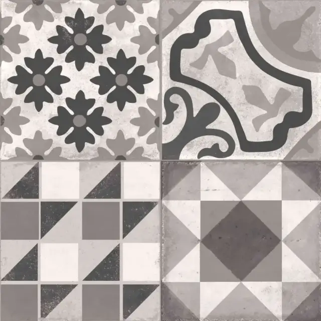 Heritage Mix Grey XX 33x33