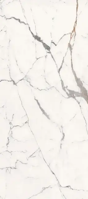 Luxury Gold White 6 mm glossy 120x270