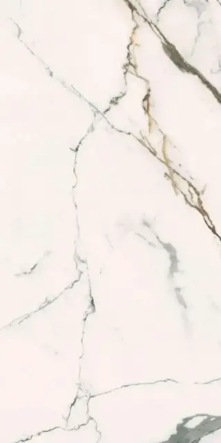 Luxury Gold White glossy 90x180