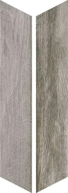 Vintage Cendre Chevron |7.5x40.7