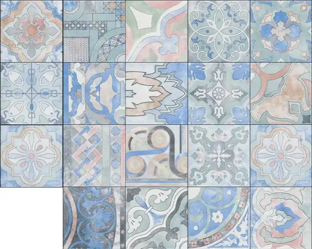 Cr.Empoli Aquamarine |22,3x22,3 XX