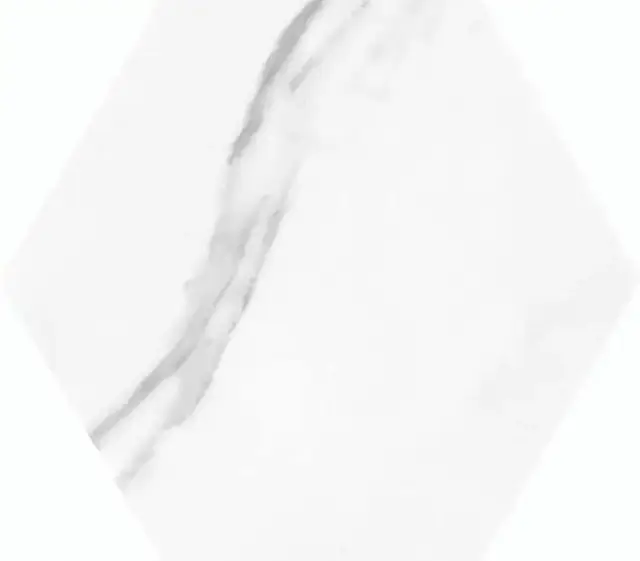 Lincoln M White hexagon 19,8x22,8 XX