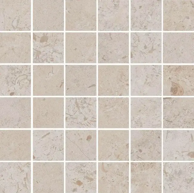 Декор Про Лаймстоун бежевый матовый мозаичный |30х30