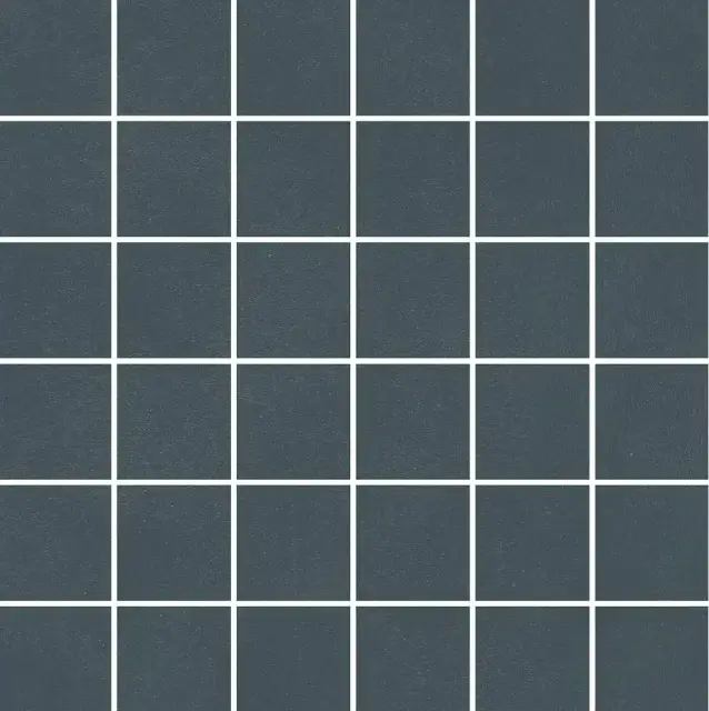 Декор Про Чементо мозаичный синий тёмный матовый 30x30