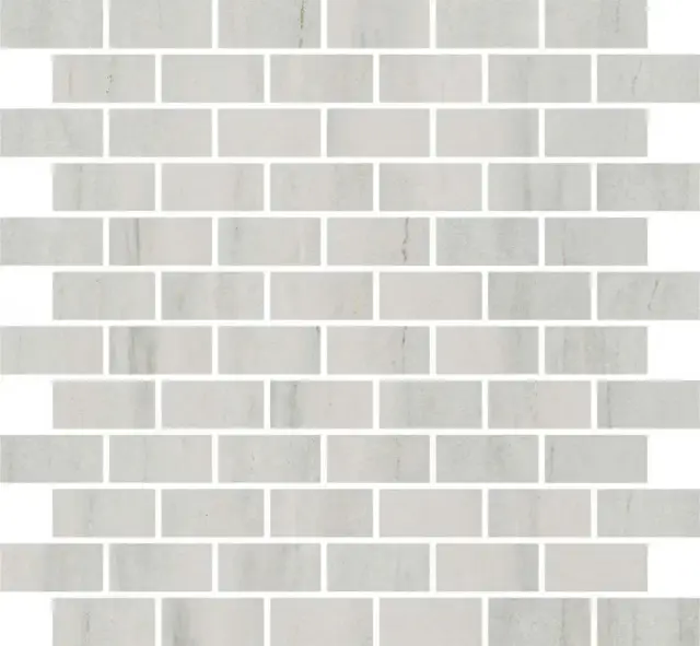 Декор Белем мозаичный серый светлый глянцевый |30x32