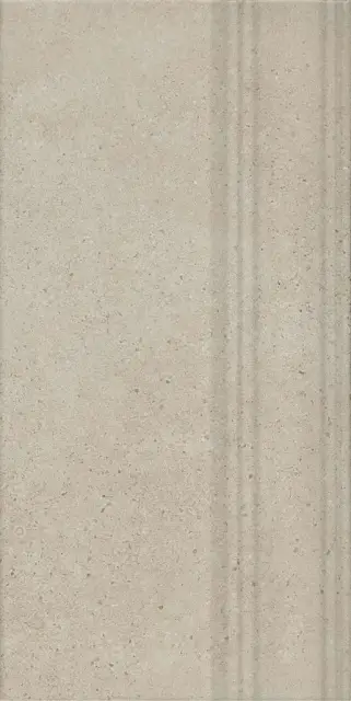 Плинтус Монсеррат бежевый светлый матовый обрезной |20х40