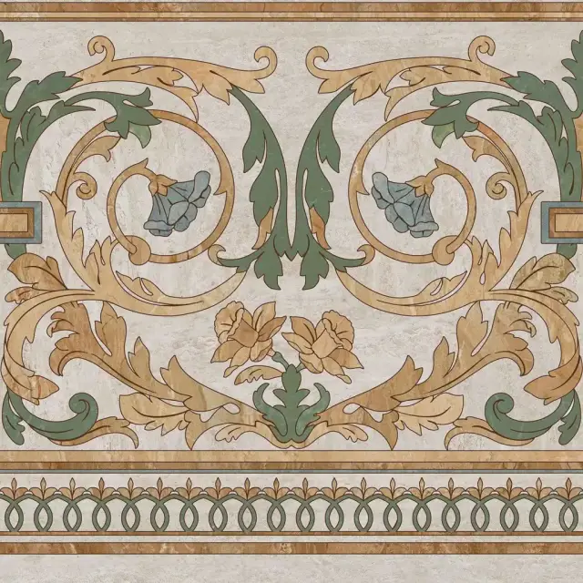 Декор Эвора продолжение угла глянцевый |60х60