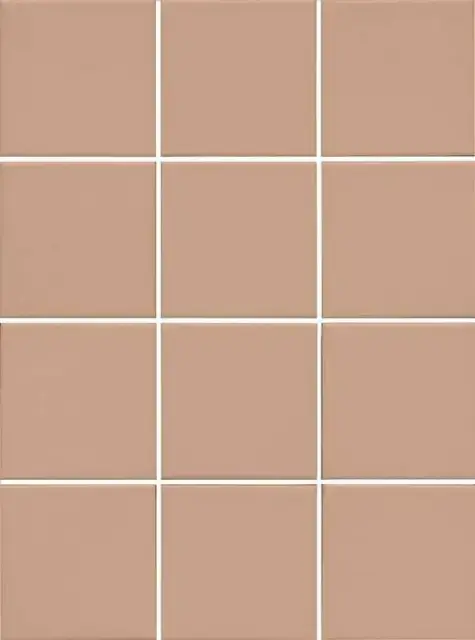 Агуста оранжевый матовый 30x40 из 12 частей 9,8x9,8