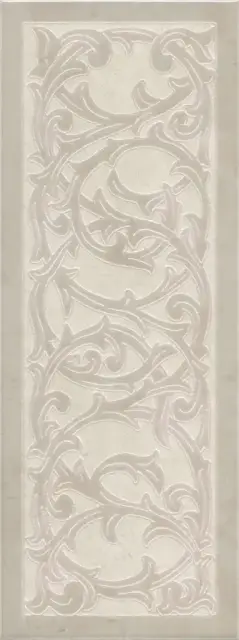 Декор Монсанту 3 бежевый светлый |15х40