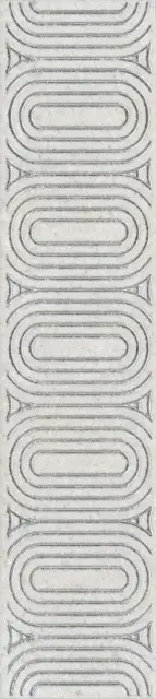 Бордюр Безана серый светлый обрезной |25x5,5