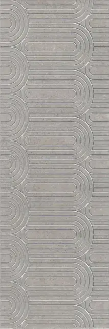 Декор Безана серый обрезной |25x75