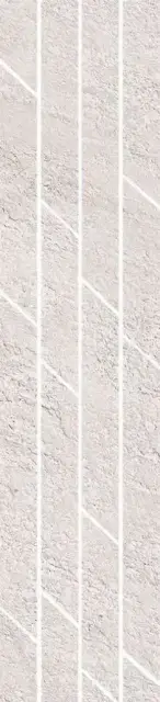 Бордюр Гренель серый светлый мозаичный|9.8x46.5