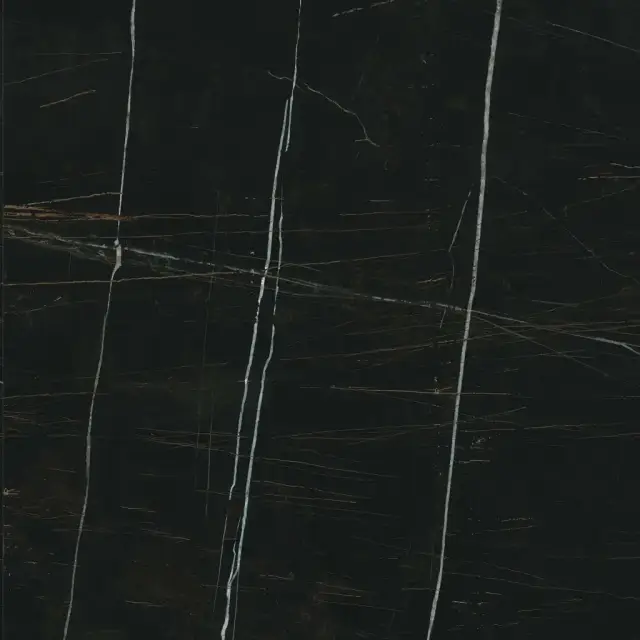 Греппи черный обрезной лаппатированный |60x60