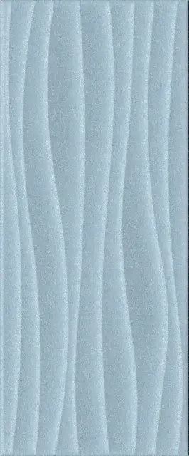 Monocolor sugar blue wall 01 25х60