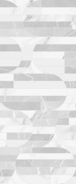 Modello white wall 02 25х60