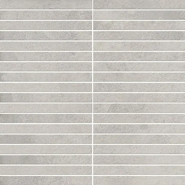 Millennium Silver Mosaico Strip Nat 30x30