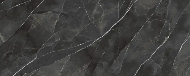 Diamond Calacatta Black Bocciardato 5.6 Mm 120x300