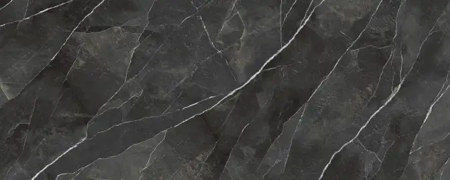 Diamond Calacatta Black Bocciardato 5 Mm 120x300