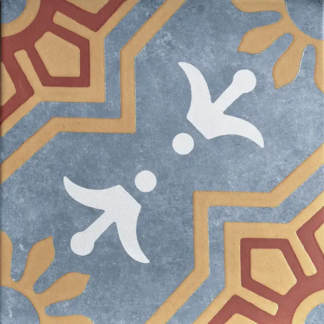 Palmas Blue Decor 2 20x20