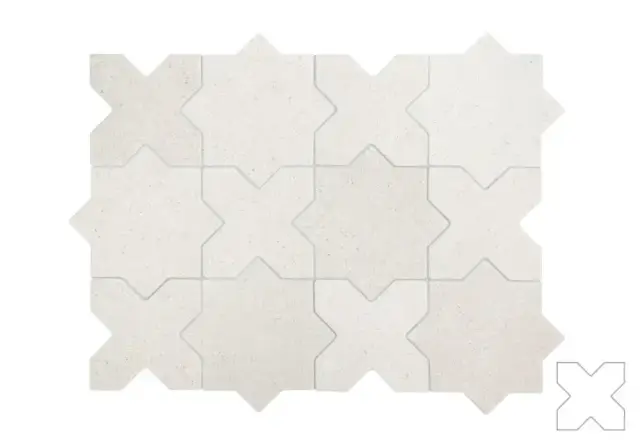 EQUIPE ELDA WHITE CROSS 12х12 EQ-10D