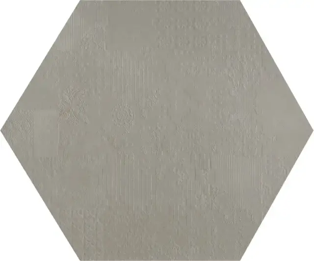 MUTINA DECHIRER GRIGIO ESAGONA DECOR MATT 120х120