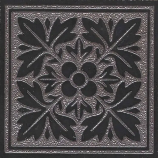 Вставка Тьеполо 1 матовый обрезной 9,6x9,6