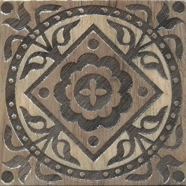 Вставка Фратте серый лаппатированный XX|20х20