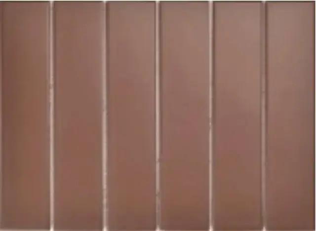 Mosaic 4.5x19.5 Y45P827 Коричневая матовая 28.8x19.5