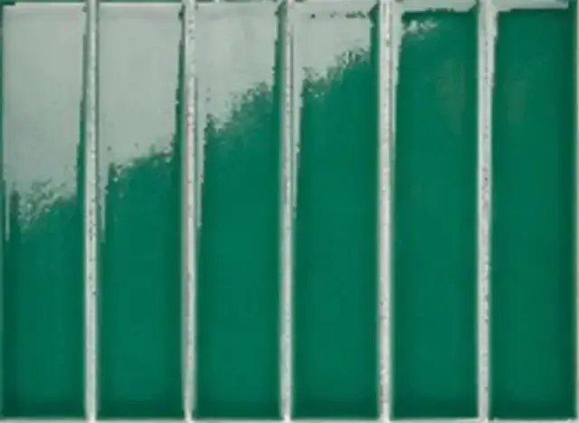 Mosaic 4.5x19.5 Y45P338 Зеленая глянцевая 28.8x19.5