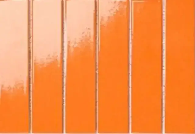 Mosaic 4.5x19.5 Y45P737 Оранжевая глянцевая 28.8x19.5