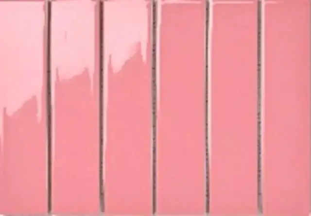 Mosaic 4.5x19.5 Y45P343 Розовая глянцевая 28.8x19.5