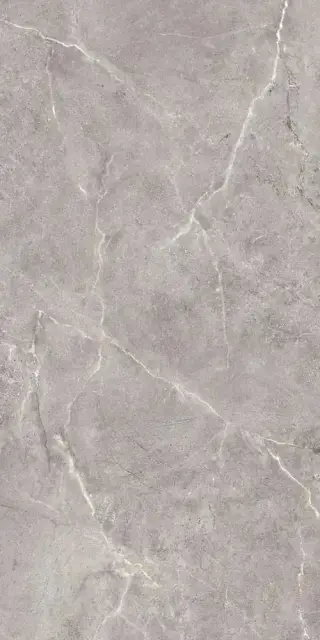 Глаз. керамогранит Castello серый рельеф ректификат  44,8x89,8