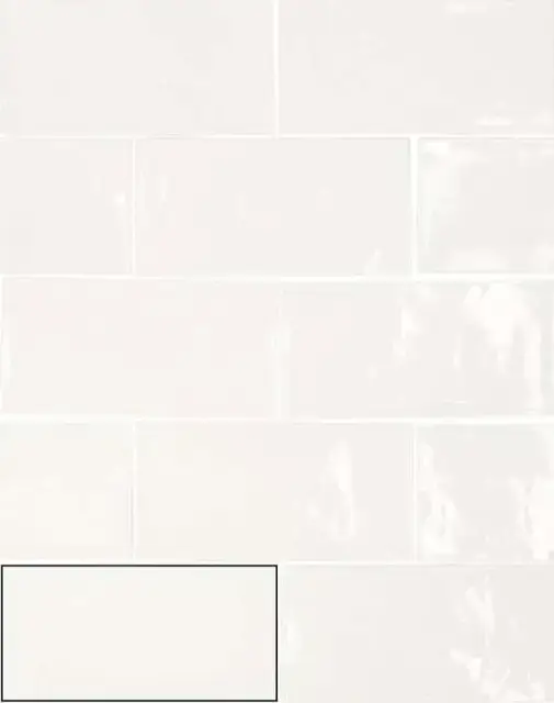 Power White Gloss 6,2x12,5