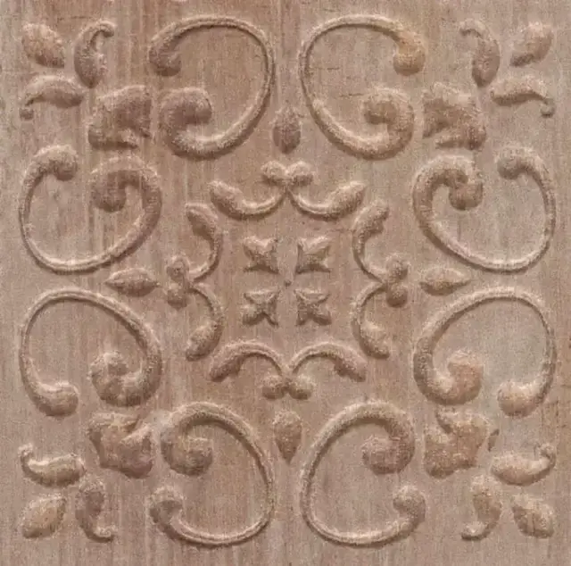 Вставка Браш Вуд коричневый B481|9.9x9.9