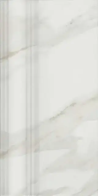 Плинтус Прадо белый обрезной|20x40