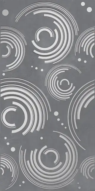 Керамическая плитка Рим графит / Декор 31,5*63 ROMA GRAFITO