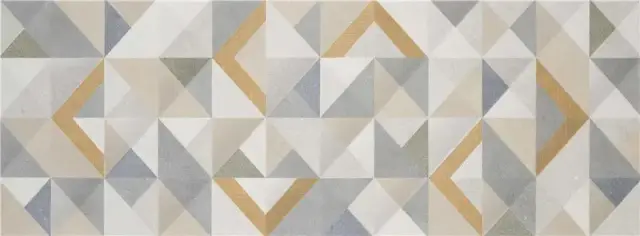 Керамическая плитка Преследовать ромб микс мат. / P.B. Pursue rb mix mt rect. 33,3X90